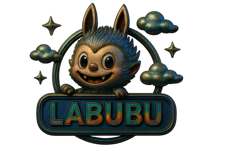 Logo Labubu™ avec fond transparent